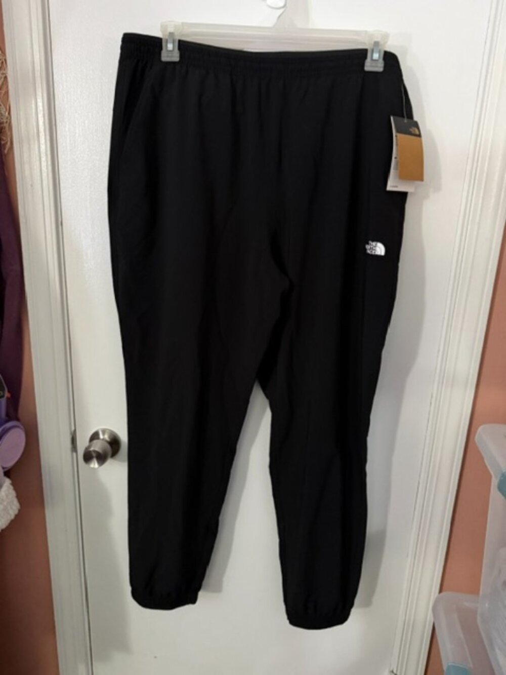 NWT The North Face Men’s Wander Jogger 2.0 Black Pants XL FlashDry DWR